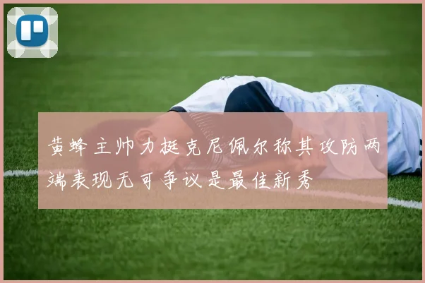黄蜂主帅力挺克尼佩尔称其攻防两端表现无可争议是最佳新秀