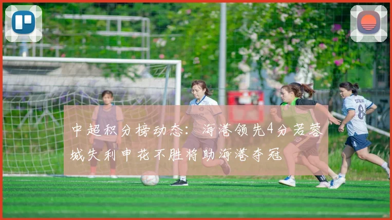 中超积分榜动态：海港领先4分若蓉城失利申花不胜将助海港夺冠